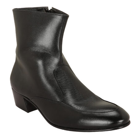 Black Leather Sole Boots (Item 1018)