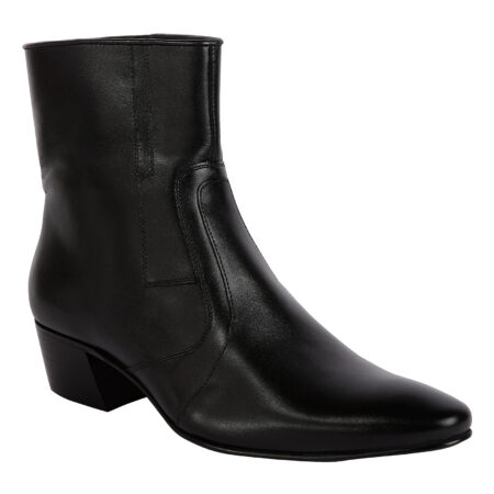 Black Leather Sole Boots (Item 1027)